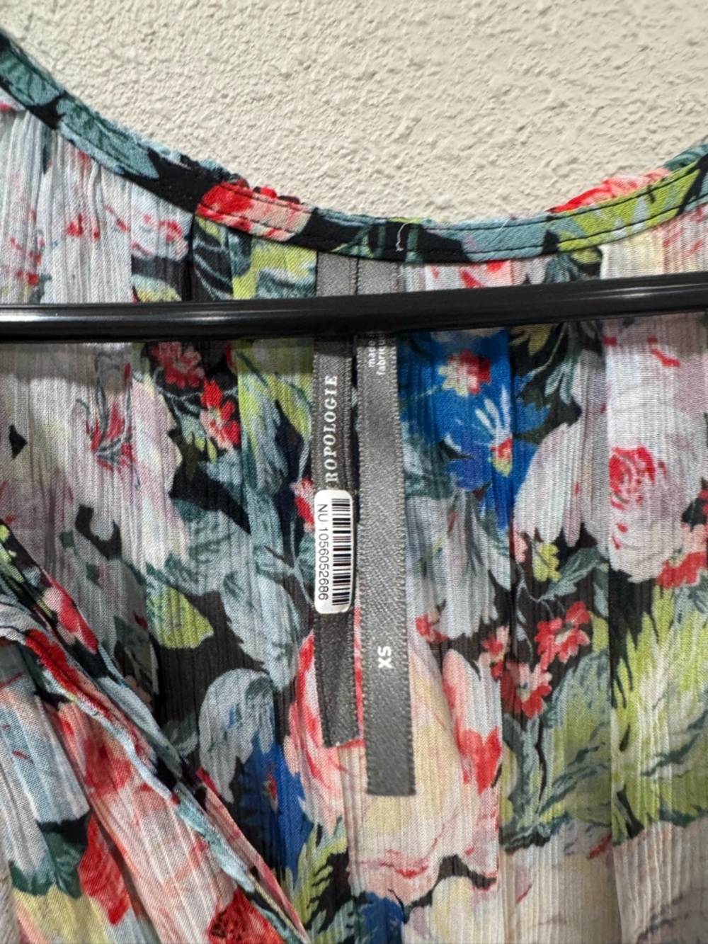 Anthropology The Marais Printed Chiffon Maxi Dress - Picture 5 of 8